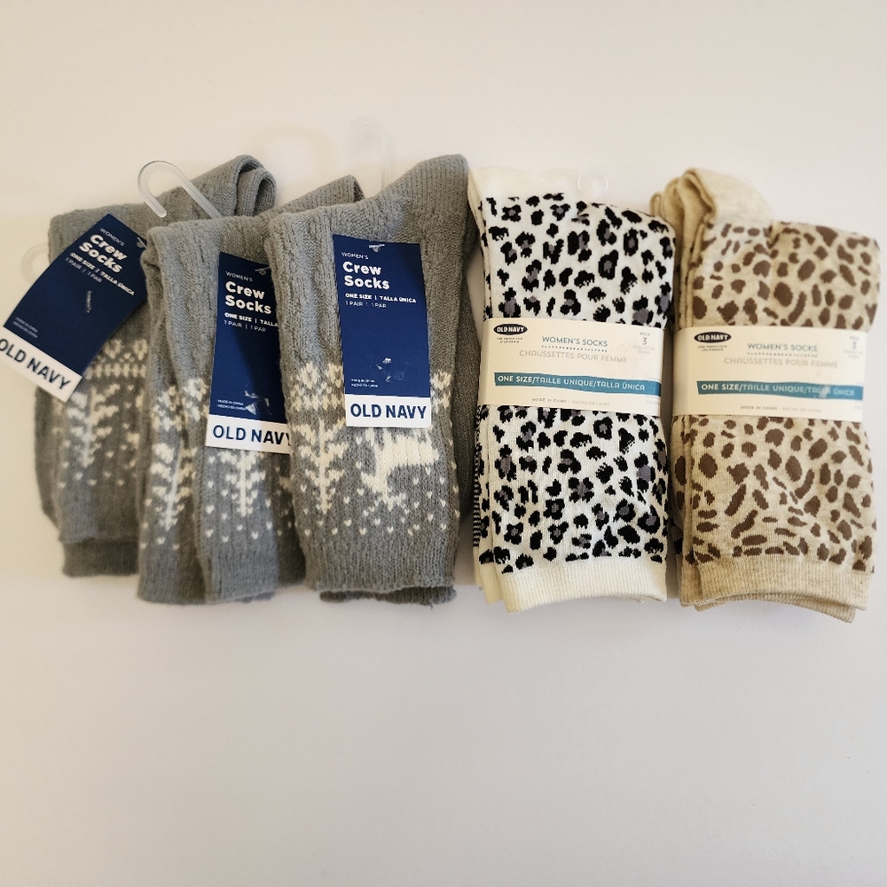 Old Navy Women's Socks Bundle